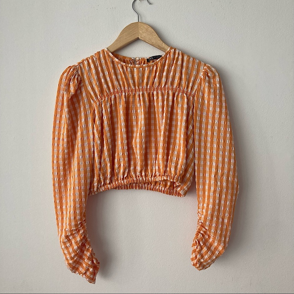 Country chic blouse Zara